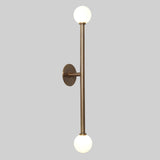 Double Globe Wall Sconce