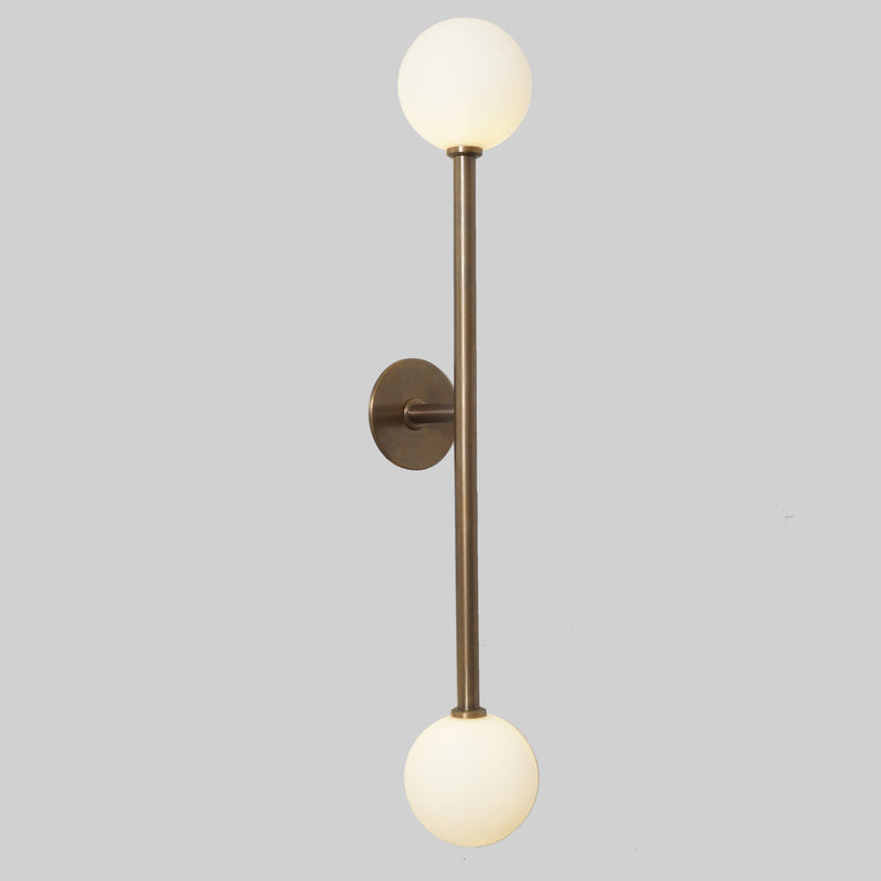Double Globe Wall Sconce