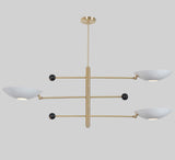 Orbitale 3-Arm Sputnik Chandelier