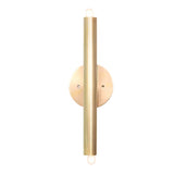 2 Light Wall Modern Brushed Brass Sputnik