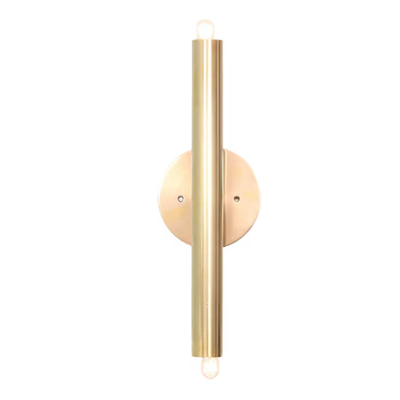 2 Light Wall Modern Brushed Brass Sputnik