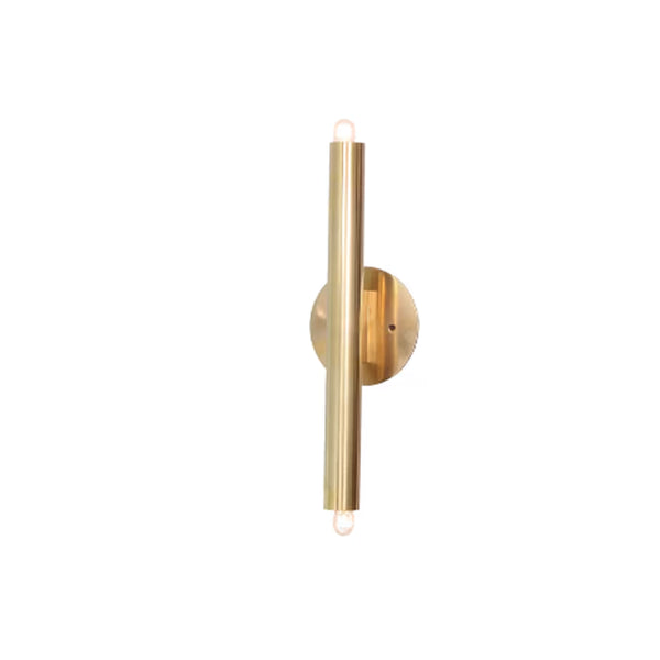 2 Light Wall Modern Brushed Brass Sputnik