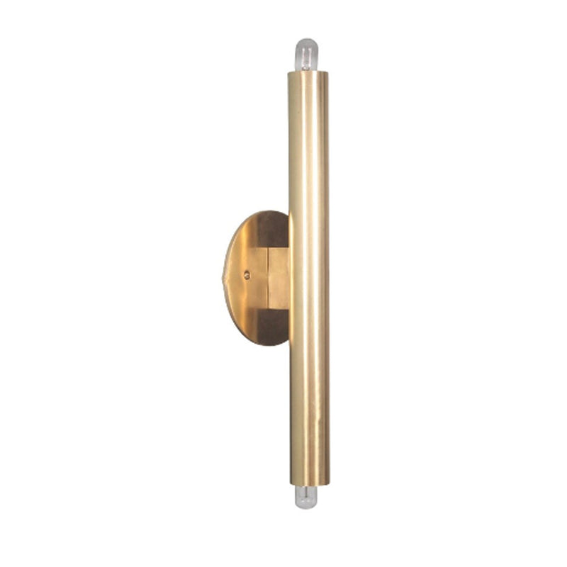 2 Light Wall Modern Brushed Brass Sputnik