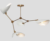 Four Arm Mid Century Modern Sputnik Chandelier