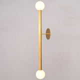 2 Light Wall Mid Century Brass Sputnik chandelier