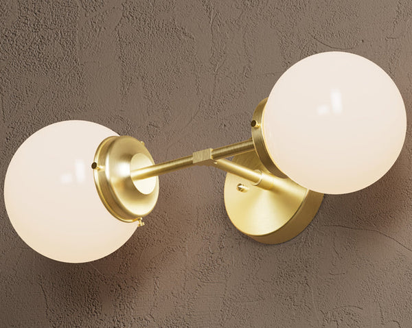 TWO LIGHT SCONCE VANITY