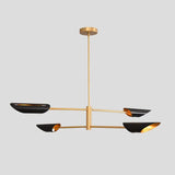 4 Light Linear Lamp Sputnik Chandelier