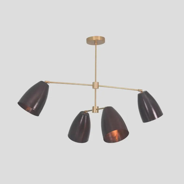 Light Pendant Shade Modern Ceiling Lamp raw brass