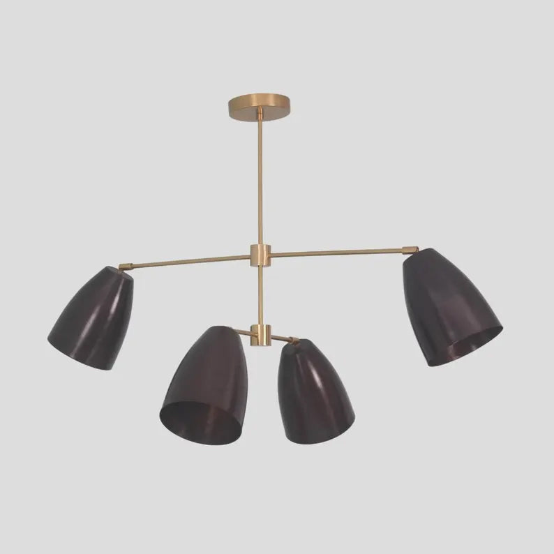 Light Pendant Shade Modern Ceiling Lamp raw brass