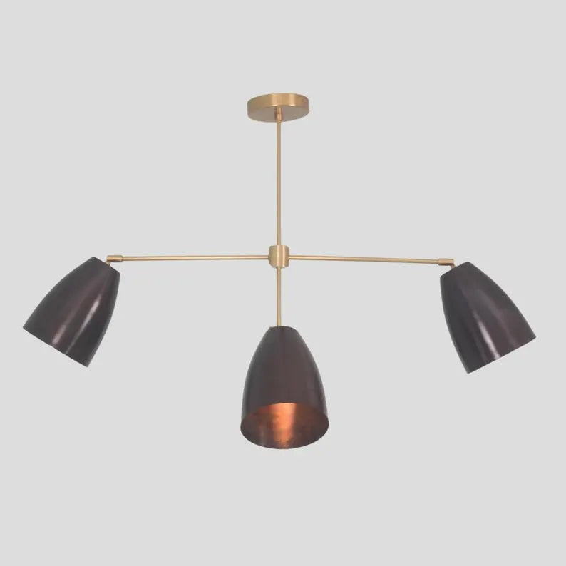 Light Pendant Shade Modern Ceiling Lamp raw brass