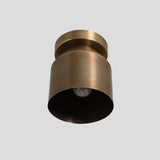 Minimalistic Sconce Flush mount Light Italian Brass