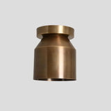 Minimalistic Sconce Flush mount Light Italian Brass