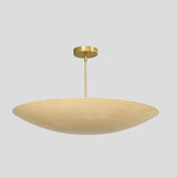 Modern Brass Sputnik Chandelier 6 Light Dome Ceiling