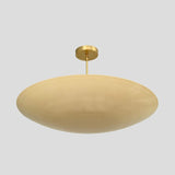 Modern Brass Sputnik Chandelier 6 Light Dome Ceiling