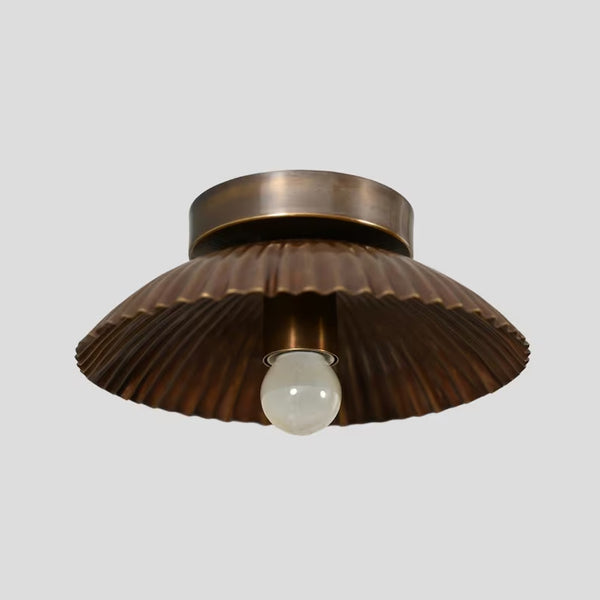 Flush mount Ceiling Light Pendant Italian Brass