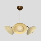 Cream Ceiling Light Mid century Orb Pendant Lamp