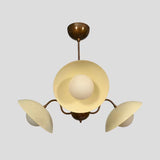 Cream Ceiling Light Mid century Orb Pendant Lamp