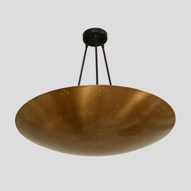 Dome Pendant Chandelier Flush mount Ceiling Light