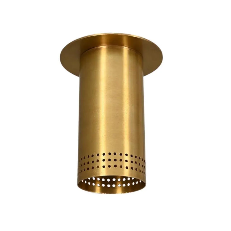 1 Light Flush Perforated Ceiling Spot Handmade Vintage Wall