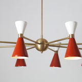 8 Arm Large Sputnik Chandelier