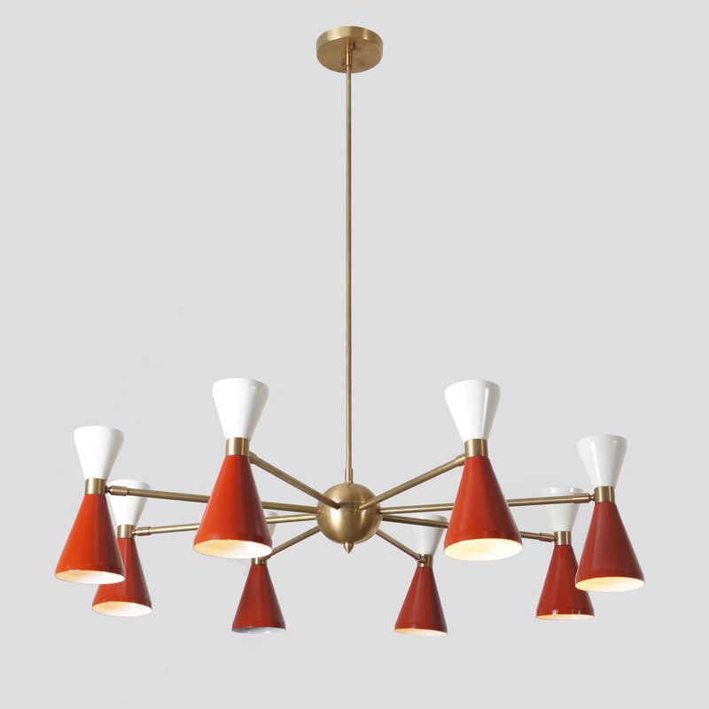 8 Arm Large Sputnik Chandelier