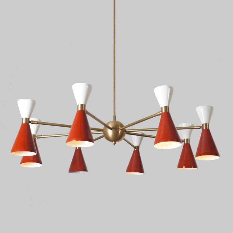 8 Arm Large Sputnik Chandelier