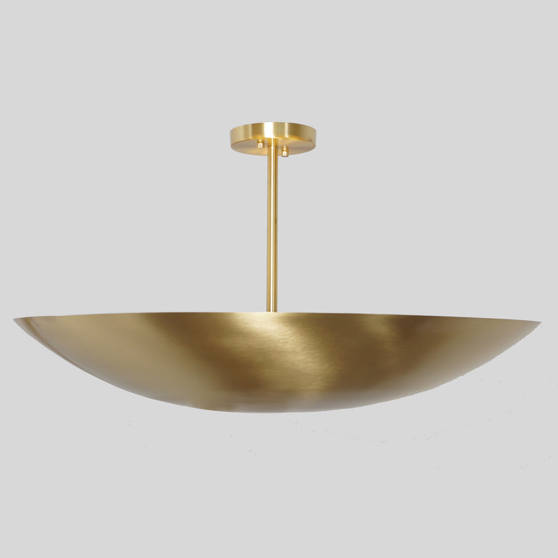 Aura 30 Brass Ceiling Pendant Light