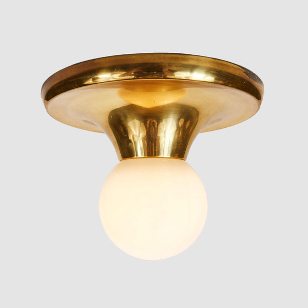 Ludo Brass Flush Mount Or Wall Sconce