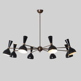 Diabolo 8 Arm Chandelier In Style Of Stilnovo