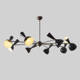 Diabolo 8 Arm Chandelier In Style Of Stilnovo