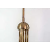 Modern Brass 5 Arm Lights Globe Branch Brass Chandelier