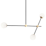 Contemporary 3 Lights Articulating Rotational Globe Ceiling Pendant Sputnik Chandelier