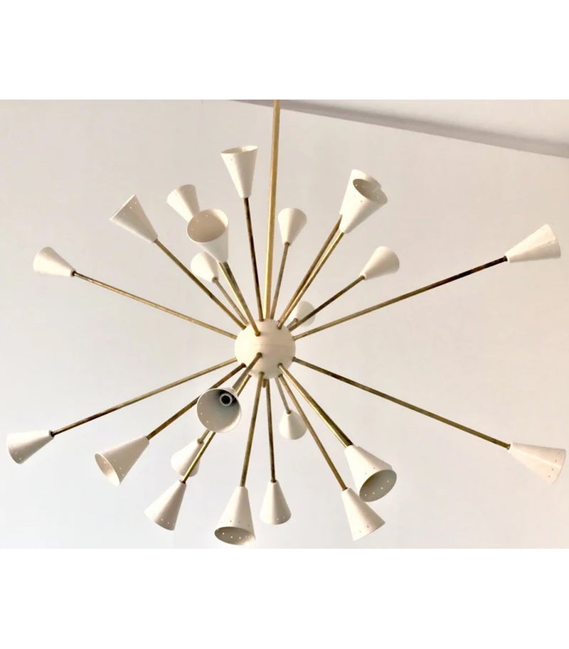 Stilnovo Style 24 Lights Sputnik Chandelier