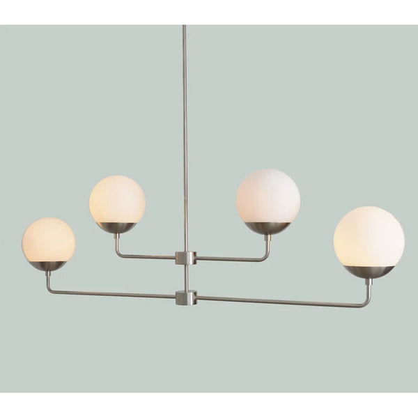 Contemporary 4 Lights Globe Ceiling Pendant Chandelier Sputnik Chandelier