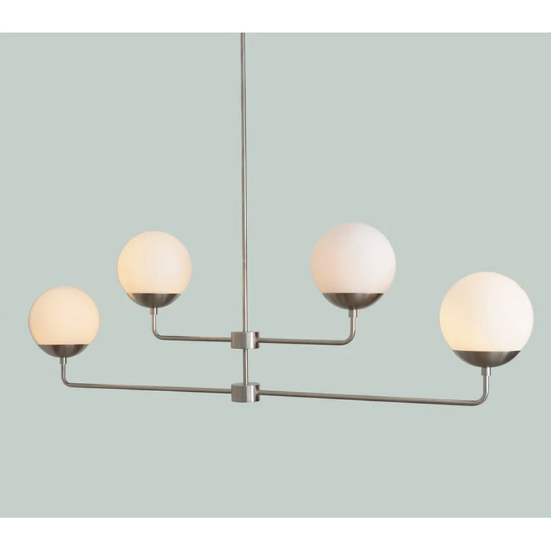 Contemporary 4 Lights Globe Ceiling Pendant Chandelier Sputnik Chandelier