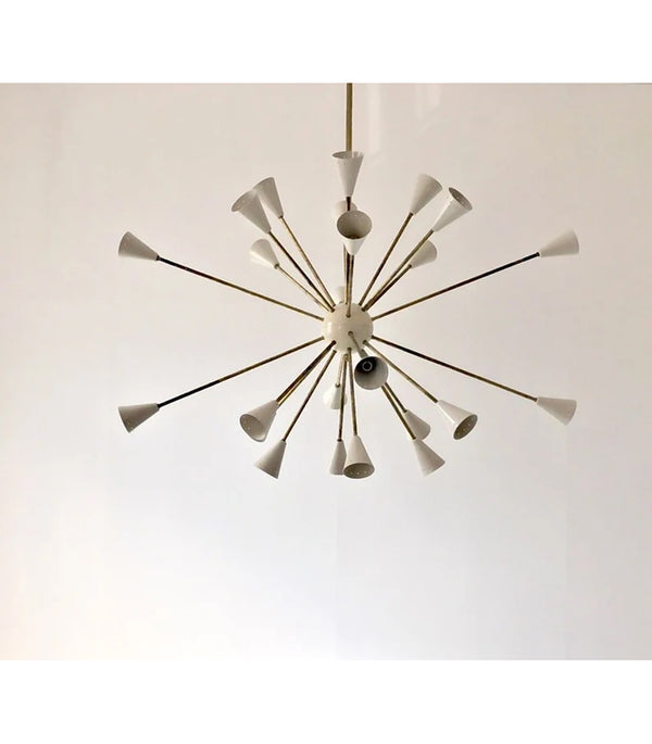 Stilnovo Style 24 Lights Sputnik Chandelier