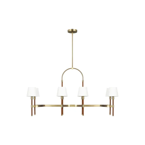 Lauren Ralph Lauren Katie Linear Chandelier in Time Worn Brass