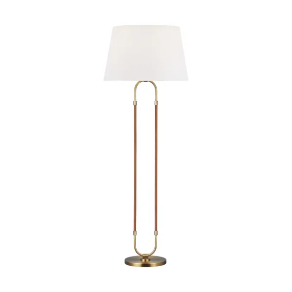Lauren Ralph Lauren Katie Floor Lamp in Time Worn Brass