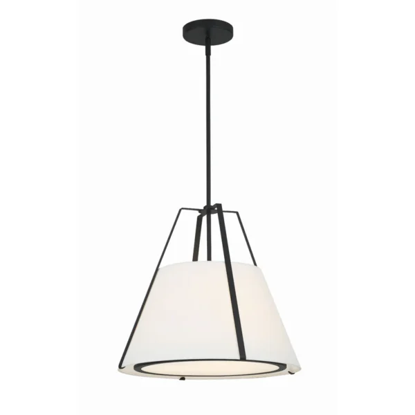 Fulton 20'' Black Pendant Black